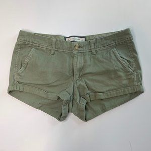 Abercrombie & Fitch Green Shorts Size 4